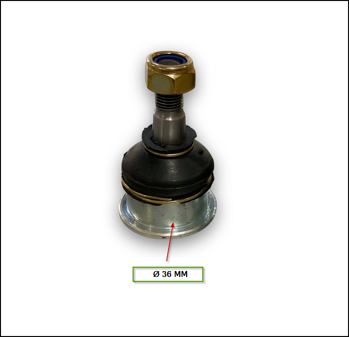 ROTULA DE SUSPENSION LIFAN KYC MAMUT Ø 36 MM
