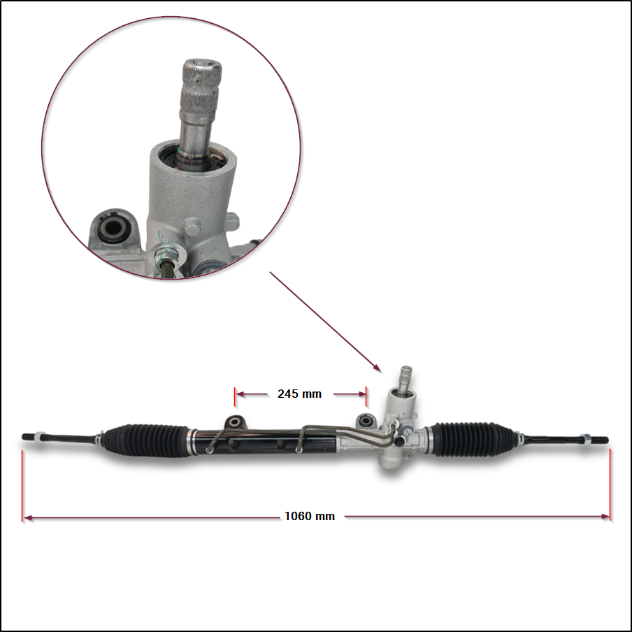 CAJA DE DIRECCION HIDRAULICA FIAT GRAND SIENA 1.4 8V / 1.6 16V  2012/.. NUEVO PALIO 2011/..  NUEVO UNO 2010/..  NUEVA FIORINO 2014/.. MOBI 2017/..