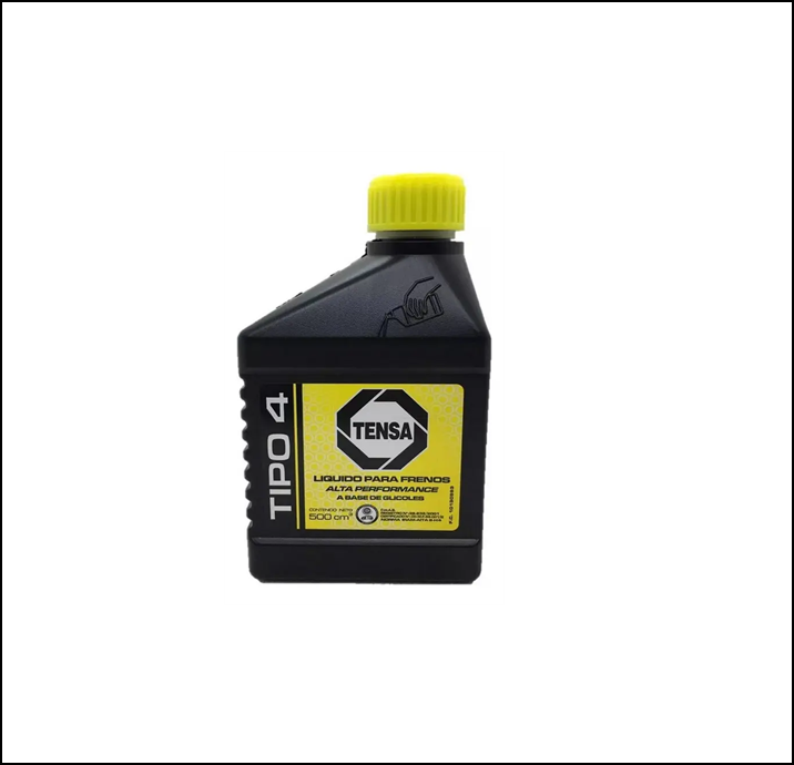 LIQUIDO DE FRENO TENSA 500 CC DOT4  - Caja x 24 Unidades - Precio Unitario