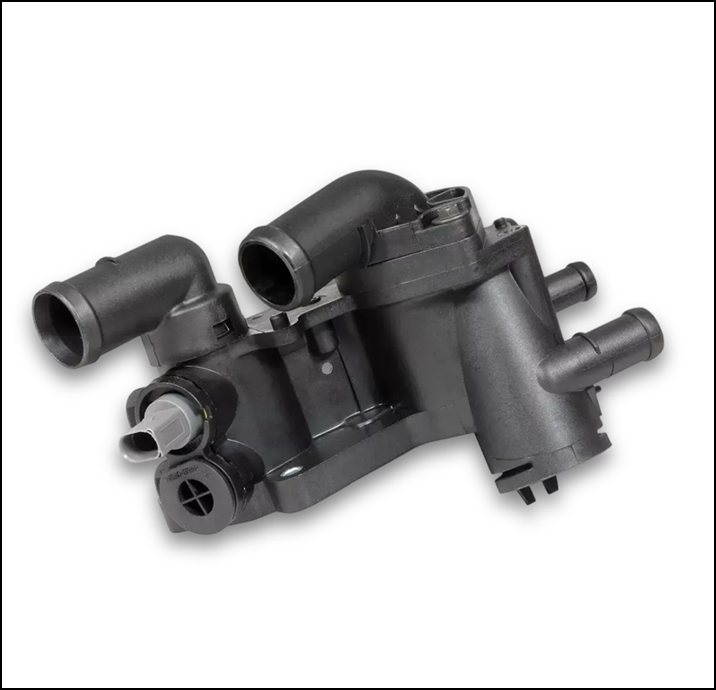 TERMOSTATO COMPLETO  VOLKSWAGEN FOX - SURAN - GOL TREND - VOYAGE - SAVEIRO - BULBO GRIS