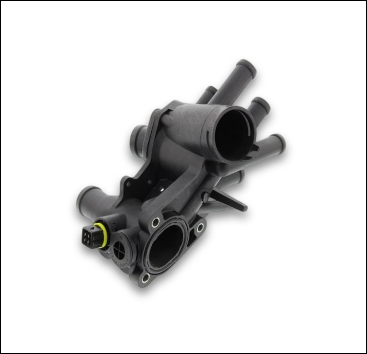 CARCASA DE TERMOSTATO  VW GOL - TREND - VOYAGE - FOX - SURAN - RANGO DE TEMPERATURA: 89°