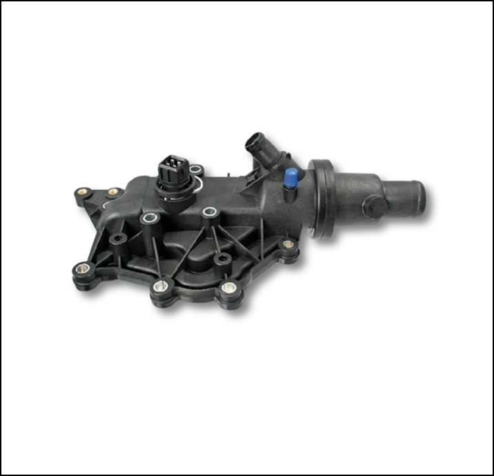 TERMOSTATO COMPLETO RENAULT CLIO K4M - LAGUNA 1.4 1.6 RANGO DE TEMPERATURA 82 / 89 - BULBO DE 4 PINES - CUERPO PLASTICO