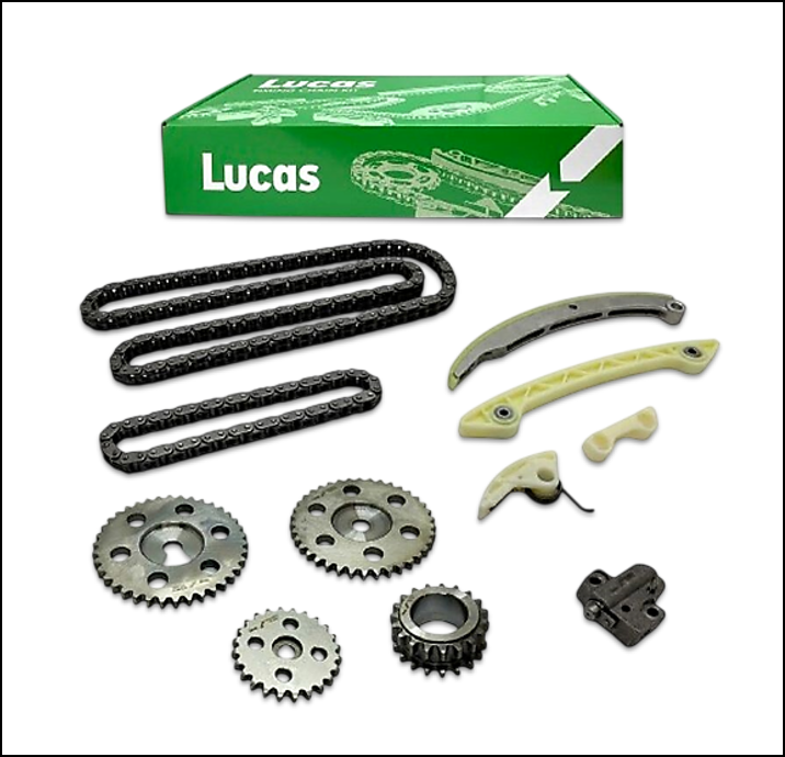 KIT DE DISTRIBUCION CON CADENA FORD FOCUS - ECOSPORT - MONDEO - SMAX MOTORES DURATEC