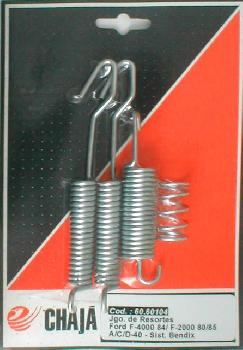 JUEGO. RESORTE FORD  .F-4000 SIST BX.