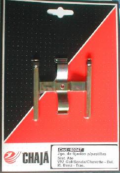 JUEGO DE FIJACION P/PAST. IZQ. / DER. VW GOL/SENDA CHEVETTE DEL. -M BENZ TRAS.