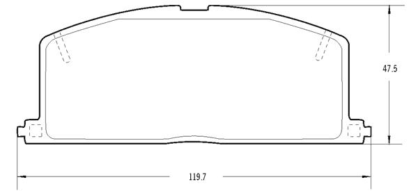 PASTILLA DE FRENO TOYOTA CELICA/CARINA/COROLLA 13/...