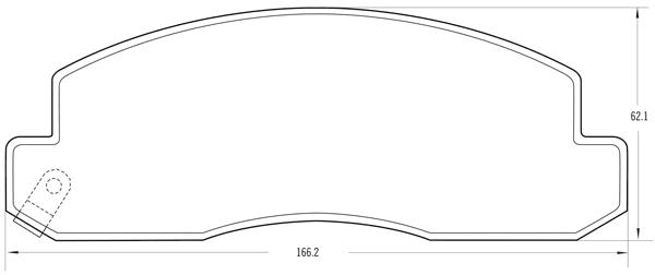 PASTILLA DE FRENO TOYOTA COASTER (MINIBUS)