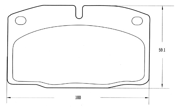 PASTILLA DE FRENO DEL DAEWO CIELO 93/... /ESPERO 90/94 /NEXIA 97/... /RACER 90/94