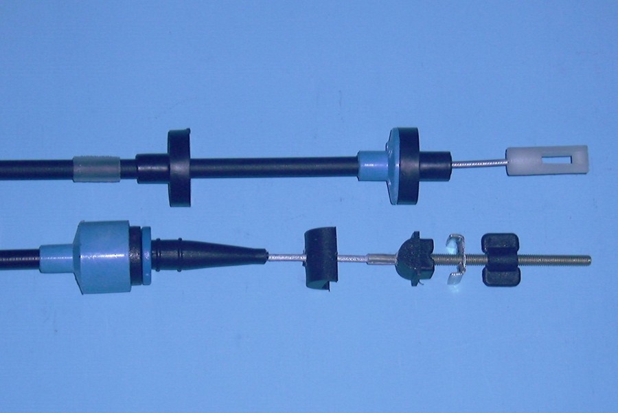 CABLE EMBRAGUE HORQUILLA PLASTICA - GOL-SAVEIRO 1.9 DIESEL   97/  (970 MM)