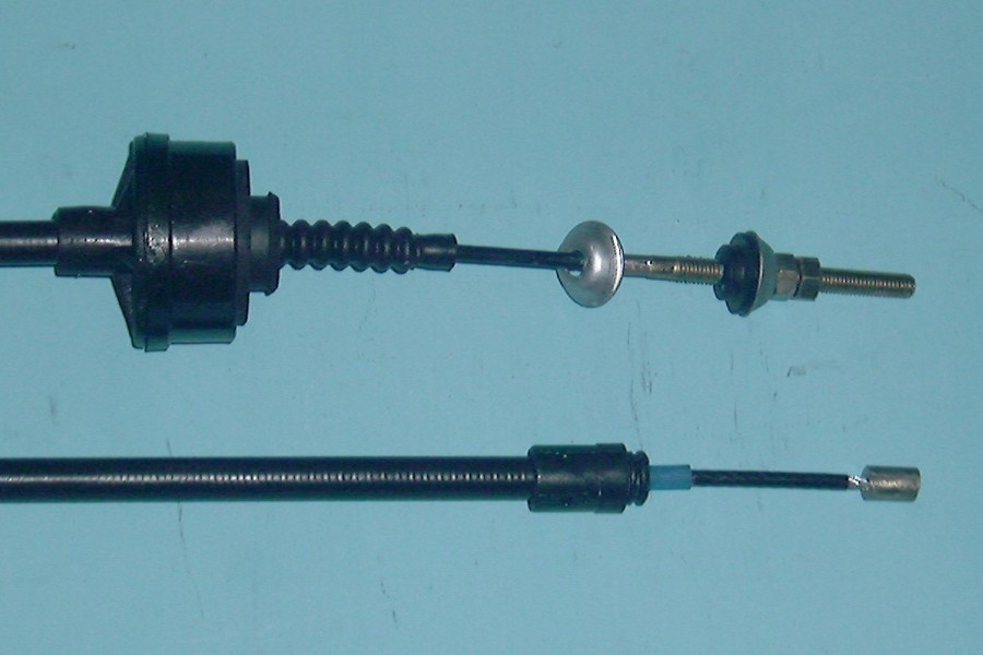 CABLE EMBRAGUE REFORMA C/REG. Y CABLE PLASTIFICADO RENAULT 9 - 11  (1110 MM)