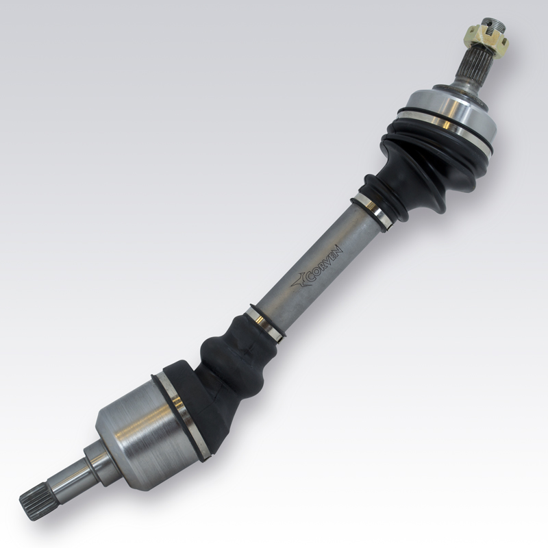 SEMIEJE CITROEN BERLINGO  IZQ. / PEUGEOT PARTNER IZQ. 24 L/CAJA 25 RUEDA 600MM CERRADO 634 ABIERTO