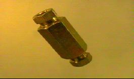 UNION  CAÑOS DE  1/4" C/TUERCAS